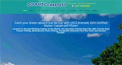 Desktop Screenshot of docksidecharters.com